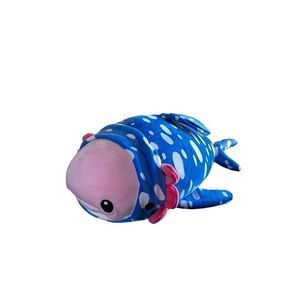 Jumbo NWT Mochipuni Wooper Looper Soft Plush Fish